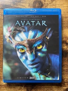 AVATAR, BLU RAY 3D + BLU RAY + DVD - Picture 1 of 1