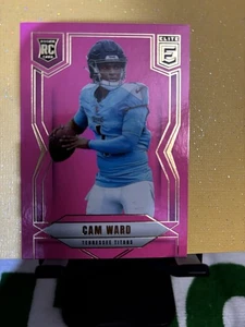 2025 Panini Donruss Elite - Rookies Cameron Ward #101 Pink Ink (RC) - Picture 1 of 4