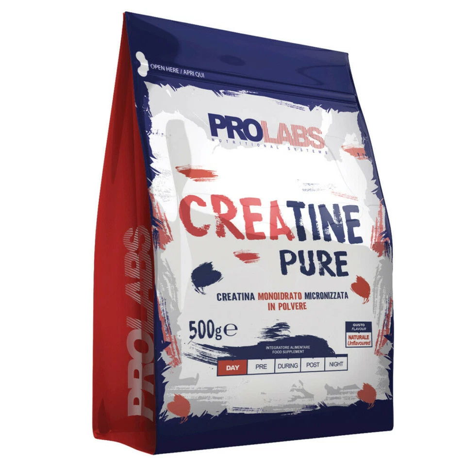 PROLABS CREATINE PURE in polvere 500 gr CREATINA MICRONIZZATA IN POLVERE - Immagine 1 di 1