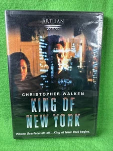 King of New York DVD 2000 NEW Sealed Christopher Walken - Picture 1 of 9