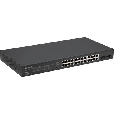 TP-Link 28-PORT GIGABIT SMART SWITCH WITH 24-PORT POE+ - Image 1 of 3