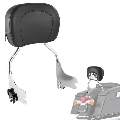 Sissy Bar Detachable Passenger Backrest For 1997-2008 Harley Touring Road Glide - Image 1 of 4