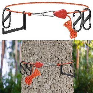 Albero Supporto Ingranaggio Appendiabiti Cinghia, Regolabile Arco Appendiabiti Cinghie con 3 Ganci in Metallo... - Foto 1 di 7