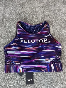 NWT Peloton Small Multicolor High Neck Sports Bra Melody - Picture 1 of 6