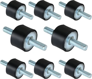 8Pack M8 Rubber Studs Shock Absorber Anti Vibration Isolator Mounts, M8-20mm... - Picture 1 of 7