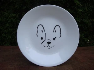 Corelle "My Best Friend" French Bulldog Plate by Corning - Picture 1 of 4