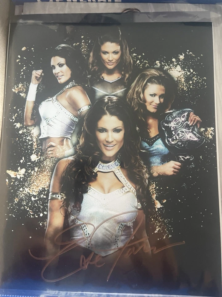 Autógrafo Wwe Eve Torres 8x10 (protector incluido) Foto 1 de 1