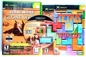 Star Wars: The Clone Wars + Tetris Worlds XBOX Komplett - Bild 1 von 7