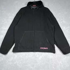 Tour Master Cortech Mens XL Black Long Sleeve Full Zip Motorcycle Jacket - Picture 1 of 14