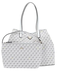 GUESS shopper bolsa Vikky II Tote Bag L Stone Logo - Imagen 1 de 6