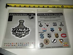 NHL 2009 STANLEY CUP FINALS AUFNÄHER DETROIT RED WINGS vs PINGUINE PINGUINE NEU - Bild 1 von 6