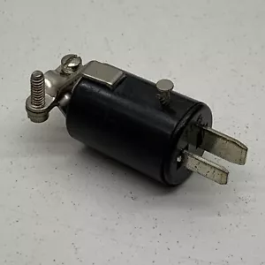 #33 Mini Miniature Polarized 2-Pole/Pin Male Plug - Picture 1 of 8