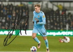 CAMBRIDGE UNITED: JACK LANKESTER SIGNED 6x4 ACTION PHOTO+COA - Picture 1 of 1