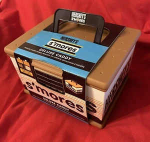NEW Hershey's S'mores Deluxe Caddy - Removable Tray & Carrying Handle Camping - Bild 1 von 6