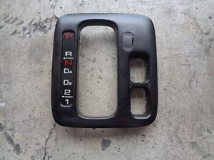 2000 ACURA RL SHIFTER ASSEMBLY COVER BEZEL TRIM WITH HEATED SEATS SWITCHES