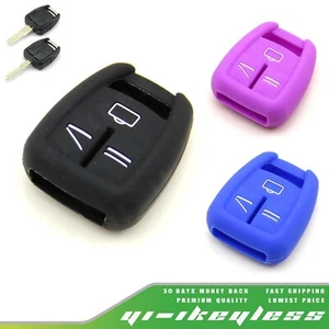 Funda Silicona para Opel/Vauxall Vectra Signum Astra Llave Remota 3 Botones - Imagen 1 de 10