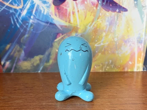 Pokemon Wobbuffet Figure Tomy Moncolle BAD CONDITION Authentic F/S! Cover