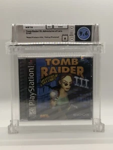 PlayStation TOMB RAIDER III Brand New Factory Sealed Wata 9.6 A not VGA or CGC - Picture 1 of 2