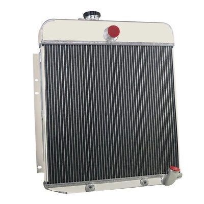 Upgrade 3-Row Radiator For 1949~1950 Plymouth Deluxe Special Deluxe Suburban L6 Foto 1 de 4