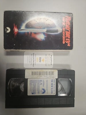 Friday The 13th Part VII 7 The New Blood VHS 1988 Horror Vintage Original - Image 1 of 4