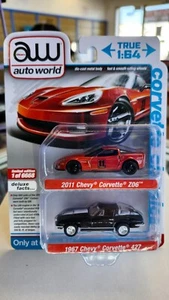Auto World True 1:64 Pony Power Set de 2 '11 Chevy y '67 Chevy lanzamiento 1 - Imagen 1 de 5