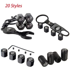 Auto Accessories For KIA Car Tire Valve Stem Caps Tyre Wheel Air Covers - Picture 1 of 9