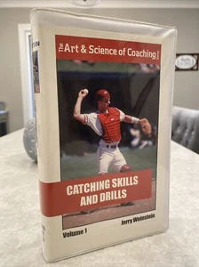ART AND SCIENCE OF COACHING: CATCHING SKILLS & DRILLS RARE VHS BASEBALL! - Picture 1 of 6