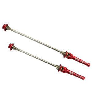KCNC Z6 KQR Road Stainless Axle Hub Skewer , Red