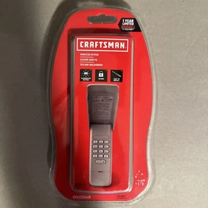 Craftsman CMXZDCG440 Wireless Garage Door Opener Keypad - Gray “NEW” - Picture 1 of 2