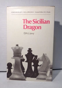 Vintage 1976 The Sicilian Dragon by Levy - Contemporary Chess Openings! 2nd Ed! - Picture 1 of 3