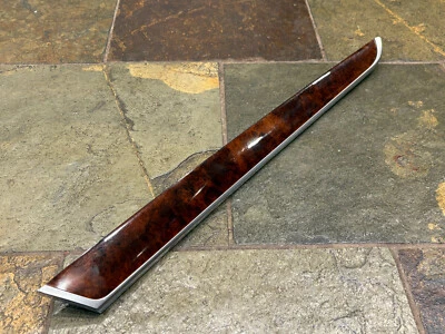 Audi A6 C6 Quattro 2005-2011 puerta delantera derecha del lado del pasajero moldura de madera Foto 1 de 4