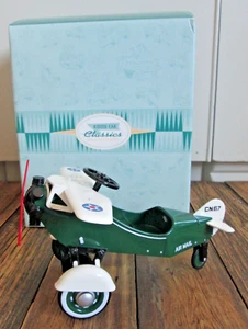 NEW Hallmark Kiddie Car Classics 1935 Steelcraft Airplane Murray Green Air Mail - Picture 1 of 11