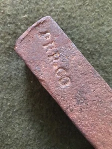 Antiguo sello antiguo con cabeza de martillo de ferrocarril PRR varias marcas EE. UU. 🇺🇸 - Imagen 1 de 9