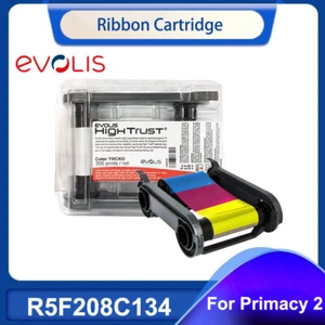 Ruban couleur YMCKO Evolis pour imprimante Primacy 2 R5F208C134 neuf - 300 images - Photo 1/7