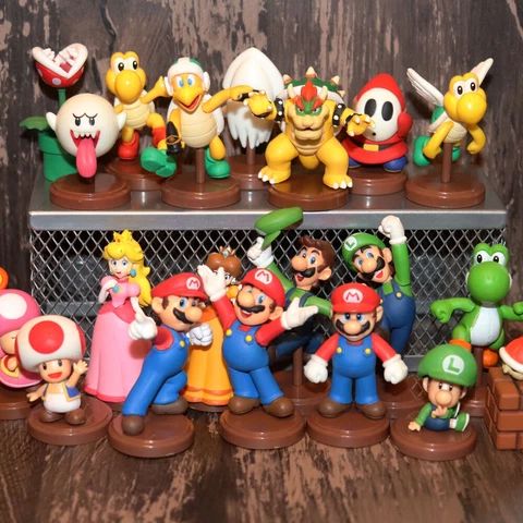 CHOCO EGG SUPER MARIO Bros. Mini Figure Vintage 2007-9 Initial Series Nintendo Cover