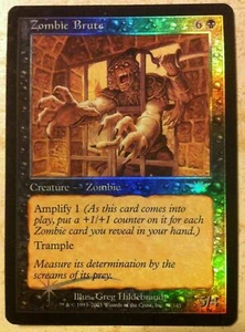 Foil Zombie Brute - Legions MTG LP/EX - Picture 1 of 1
