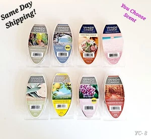NUOVO! YANKEE CANDLE Cera 6 Cubi 2,6 oz (SCEGLI IL PROFUMO) SPEDIZIONE IN GIORNATA! #YC-8 - Foto 1 di 1