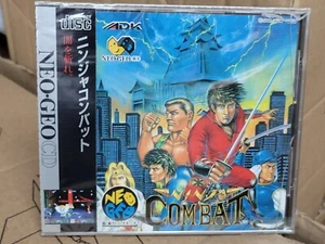 Ninja Combat (1994) New Factory Sealed Japan Neo Geo CD NCD Import, Cracked Case - Picture 1 of 24