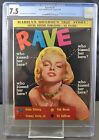 Rave #v2 #5 August 1956 Marilyn Monroe Cover Articles & Photos CGC 7.5 CL7