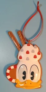 Donald Duck Milkshake Ornament. From Eslts Holiday Lodge. 4" Tall - Picture 1 of 4