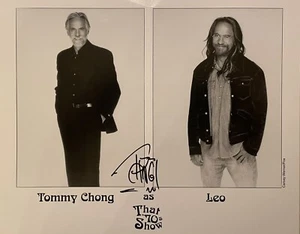Tommy Chong signiertes Promo Foto Cheech & Chong, That 70's Show Leo. Autogramm - Bild 1 von 3