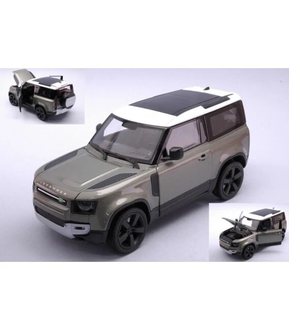 LAND ROVER DEFENDER METALLIC LIGHT GREEN 1:24 - Immagine 1 di 1