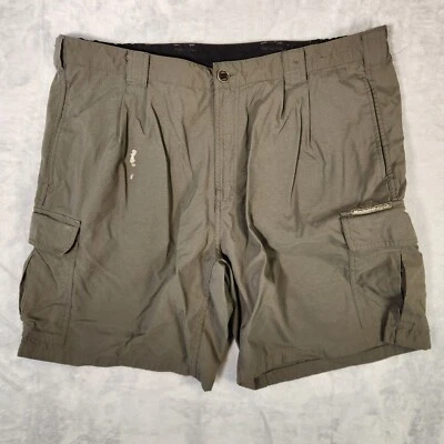 Pantalón Corto ExOfficio Cargo Para Hombre Grande Verde Nailon Senderismo Pesca Viaje Gorpcore Foto 1 de 4