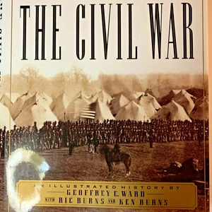 The Civil War: An Illustrated History Hardcover With Map 📕 - Foto 1 di 12