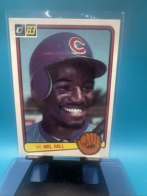 1983 Donruss - Mel Hall #126 (RC) A56 - Image 1 of 2