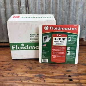 (10) NEW & SEALED Fluidmaster PLASTIC ACCESS PANELS Click Fit 8x8 AP-0808 USA - Picture 1 of 16
