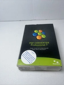 Nuance PDF Converter Professional 7 Neu Originalverpackt - Bild 1 von 6