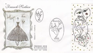 FRANCE 2008 FDC COEUR YT 4128 ET 4129 - Imagen 1 de 1