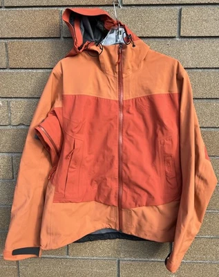 Vtg 2006 Arcteryx Scorpion Softshell Goretex Parka Jacket Sz 12 Arbutus Orange - Image 1 of 4