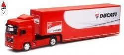 NEW RAY 1/43 MAN F2000 DUCATI MOTOGP TEAM TRUCK 2017 - Immagine 1 di 3